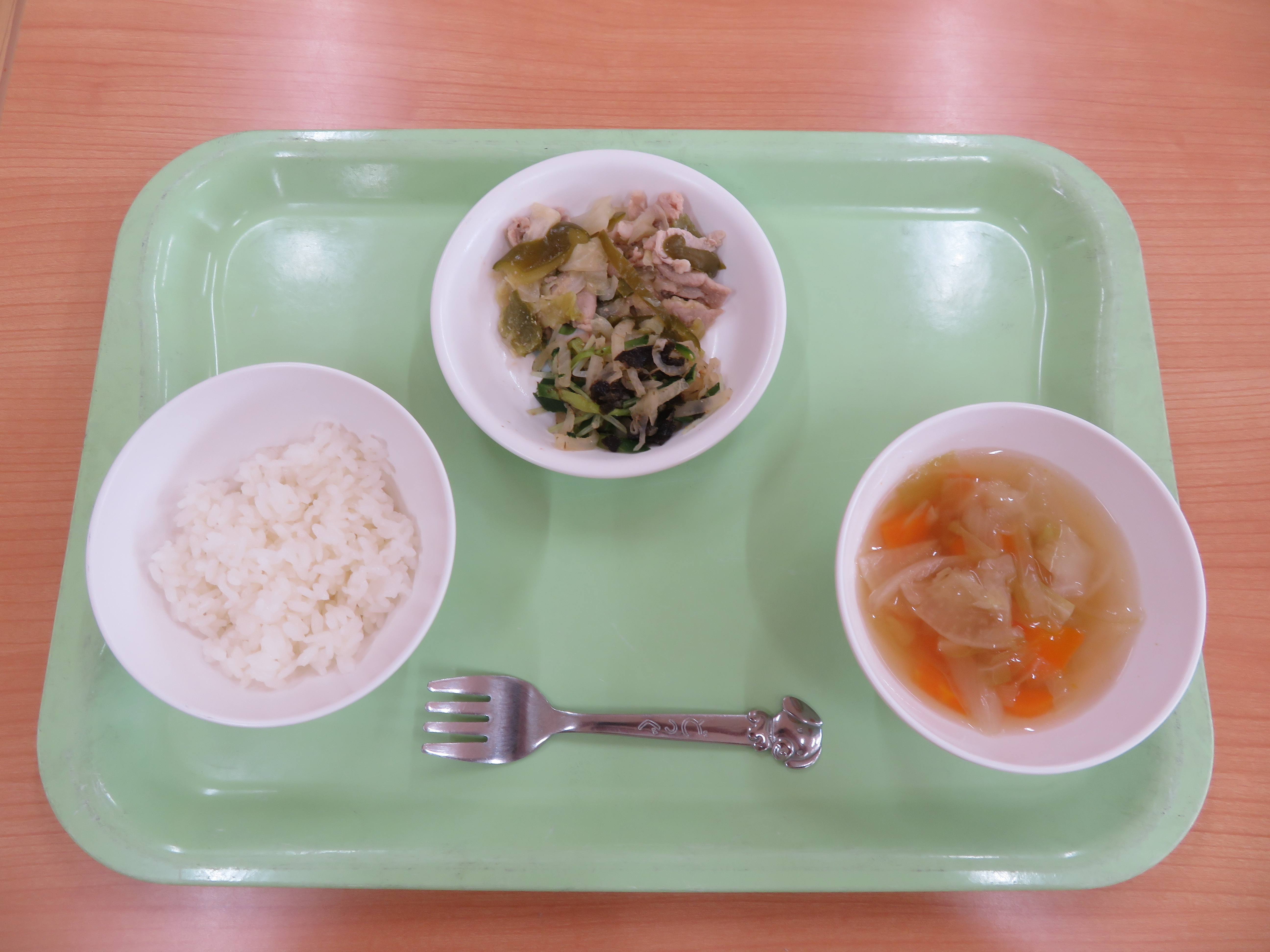 ☆今日のつむぎ保育園の給食☆