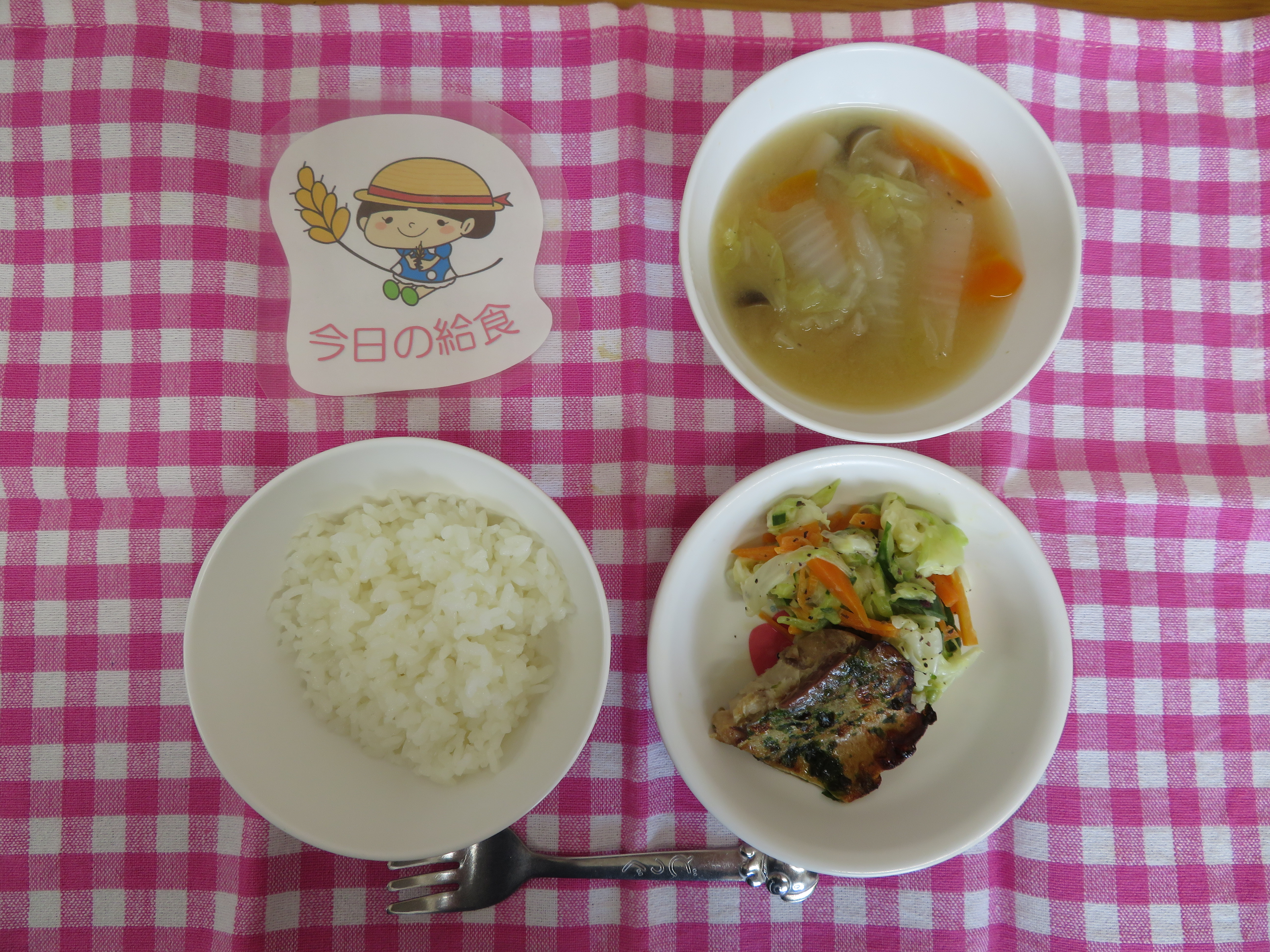 ☆今日のつむぎ保育園の給食☆