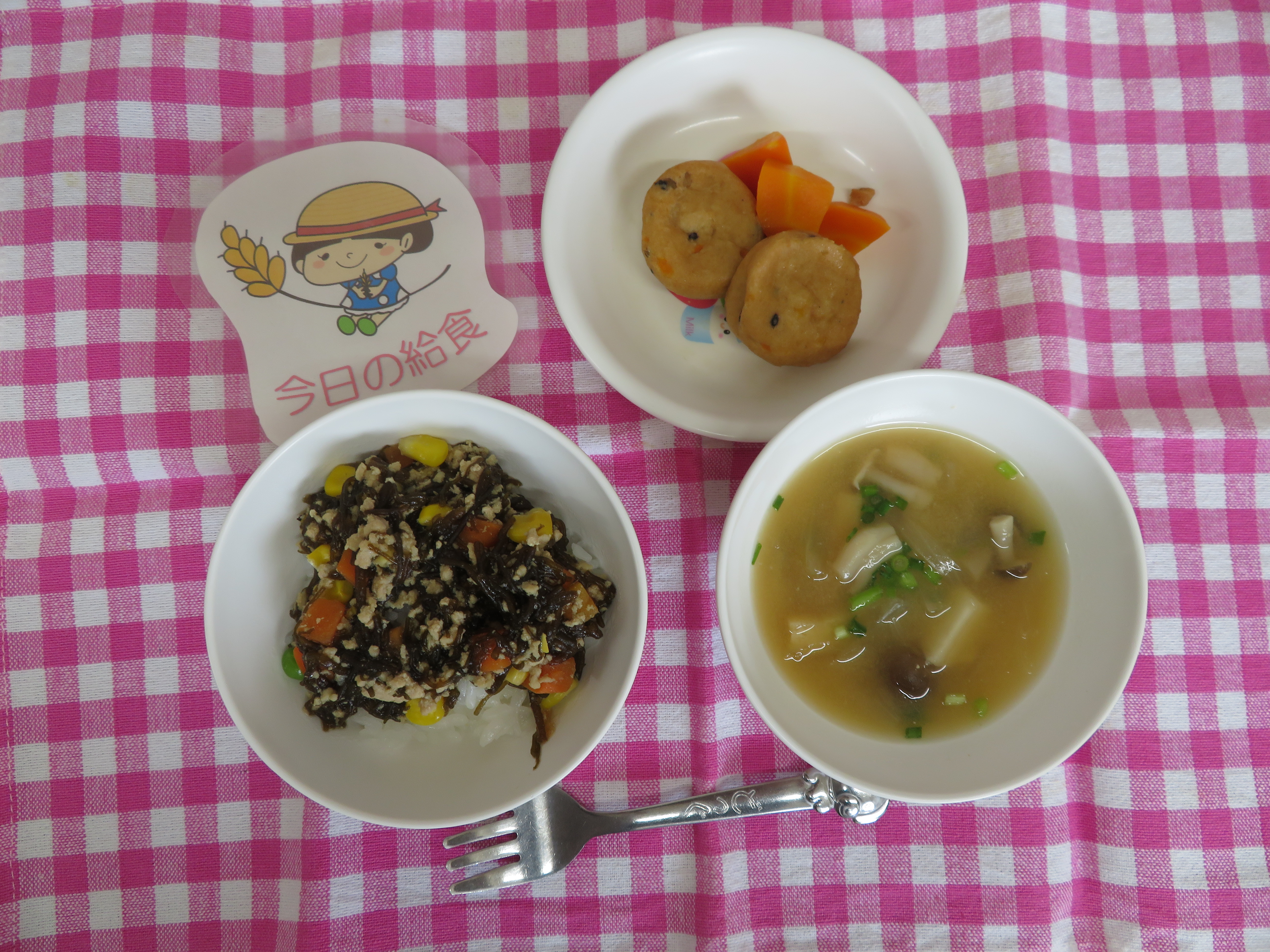 ☆今日のつむぎ保育園の給食☆