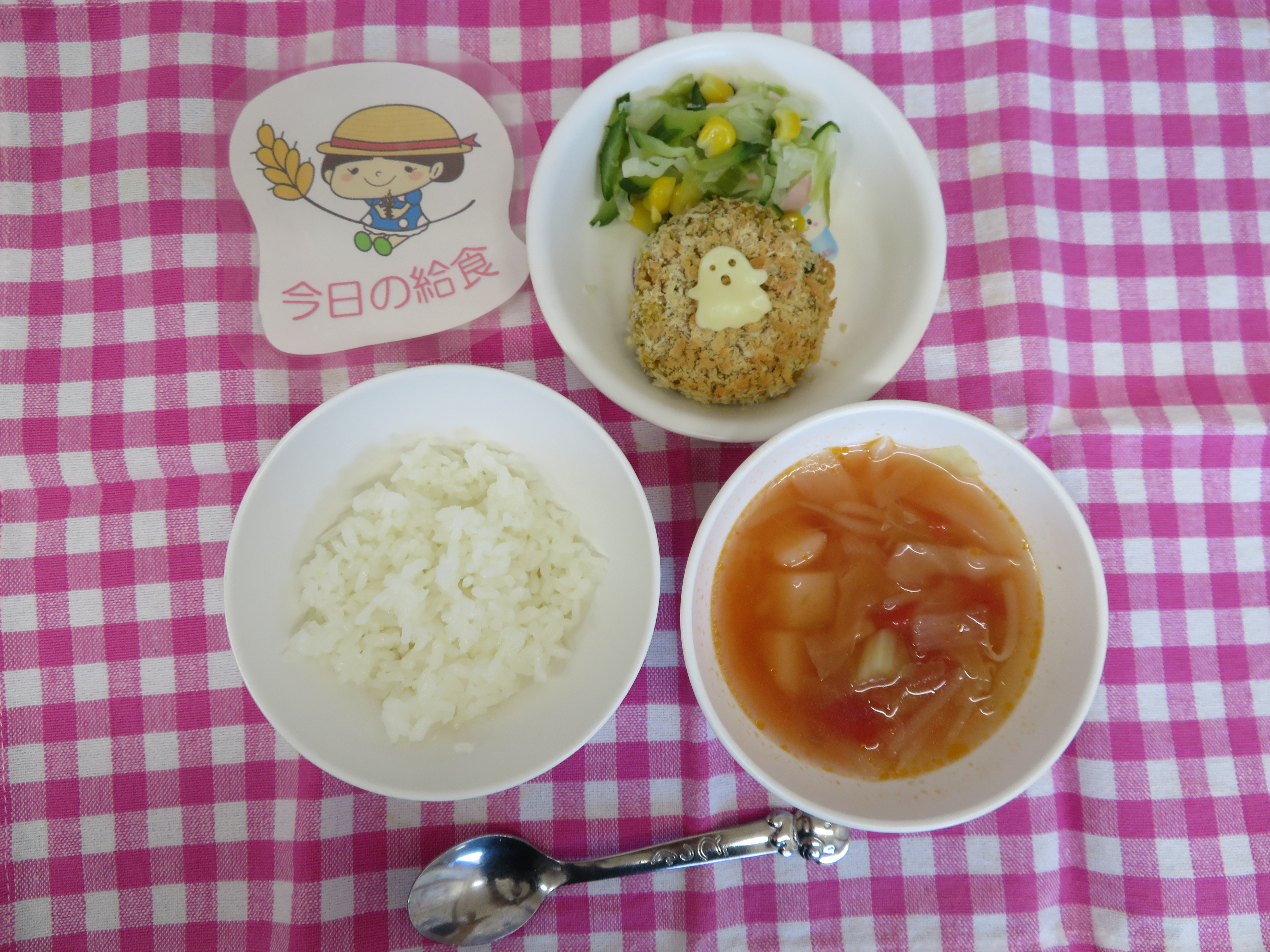 ☆今日のつむぎ保育園の給食☆