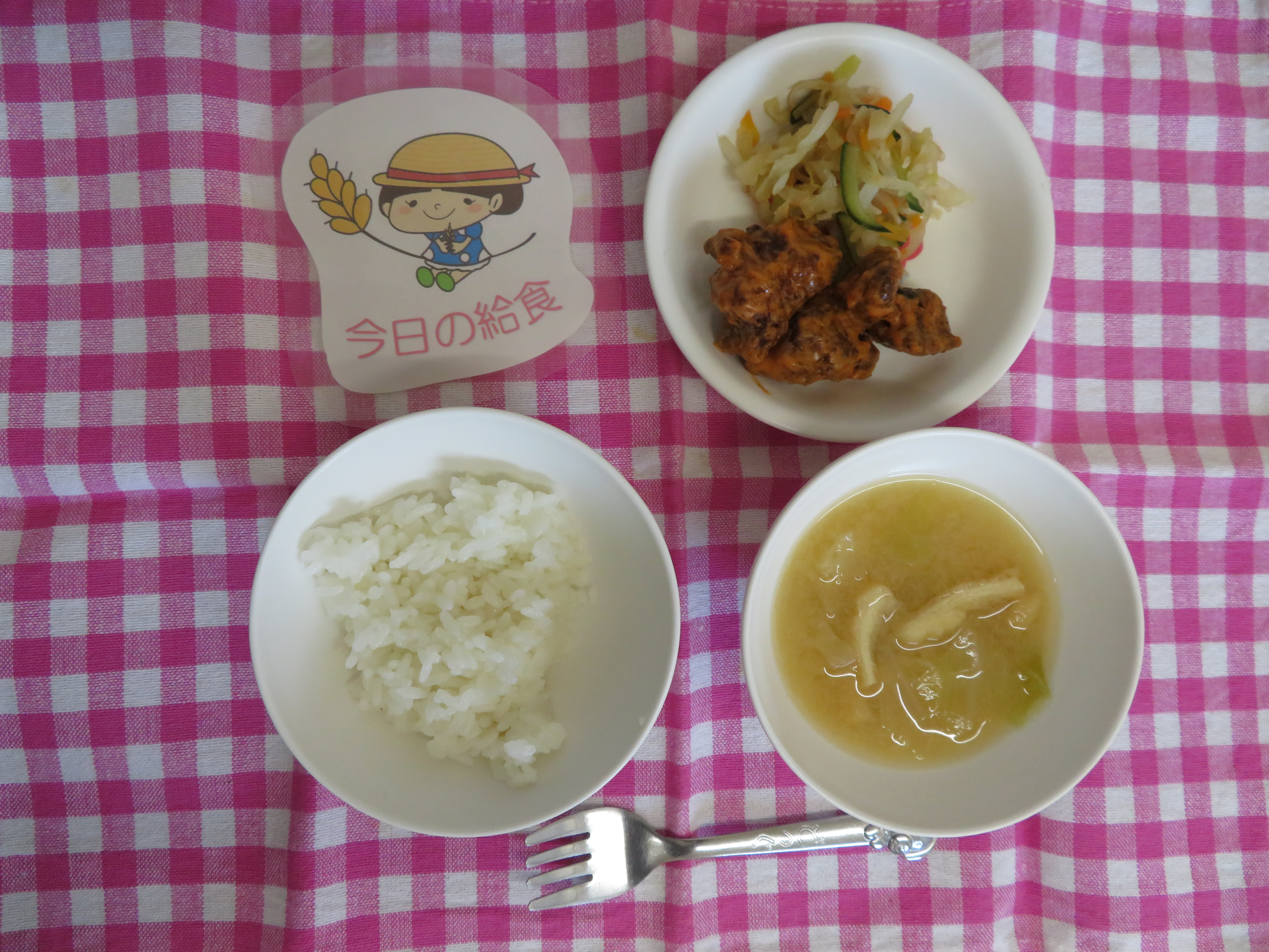 ☆今日のつむぎ保育園の給食☆