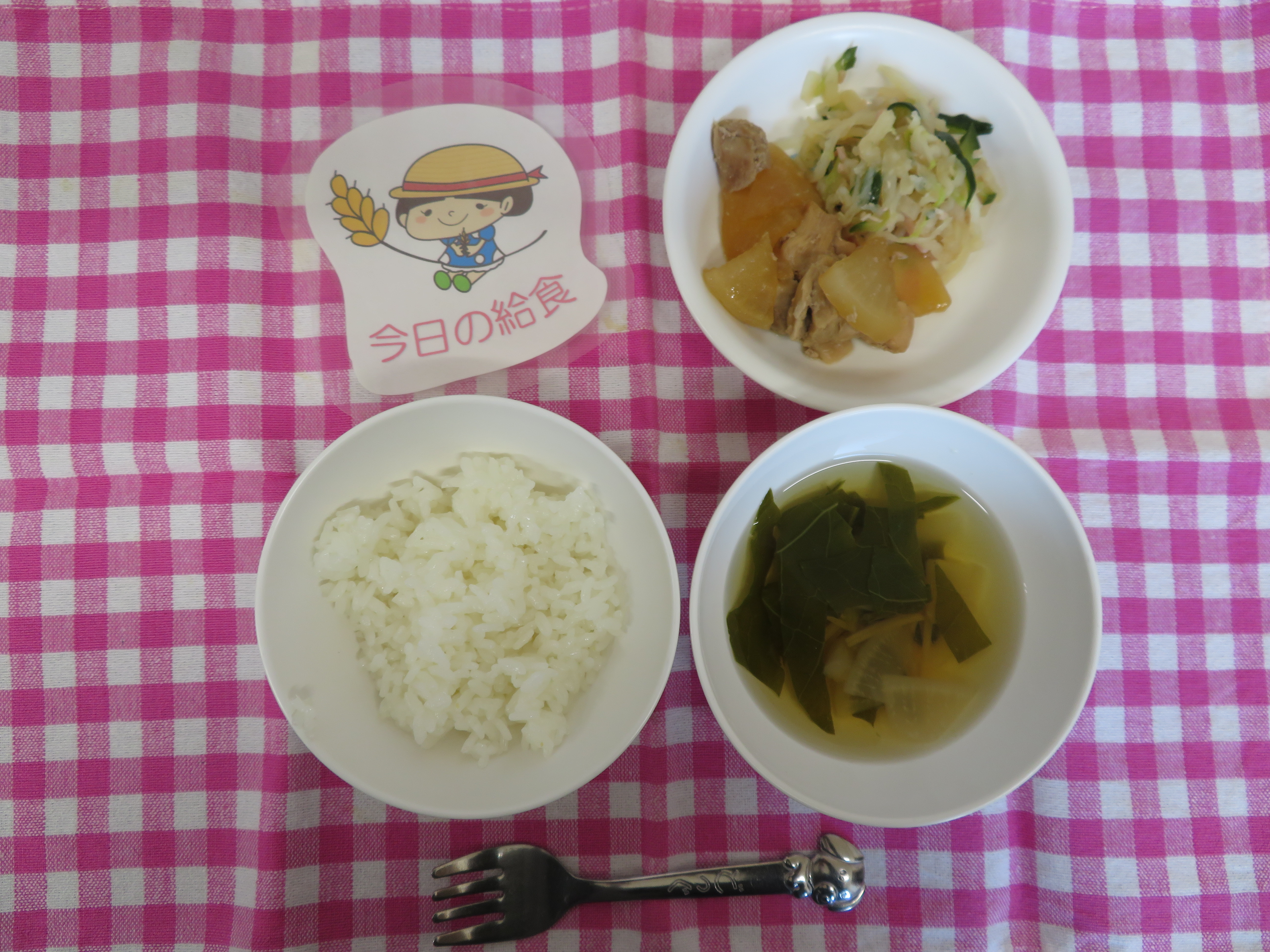 ☆今日のつむぎ保育園の給食☆