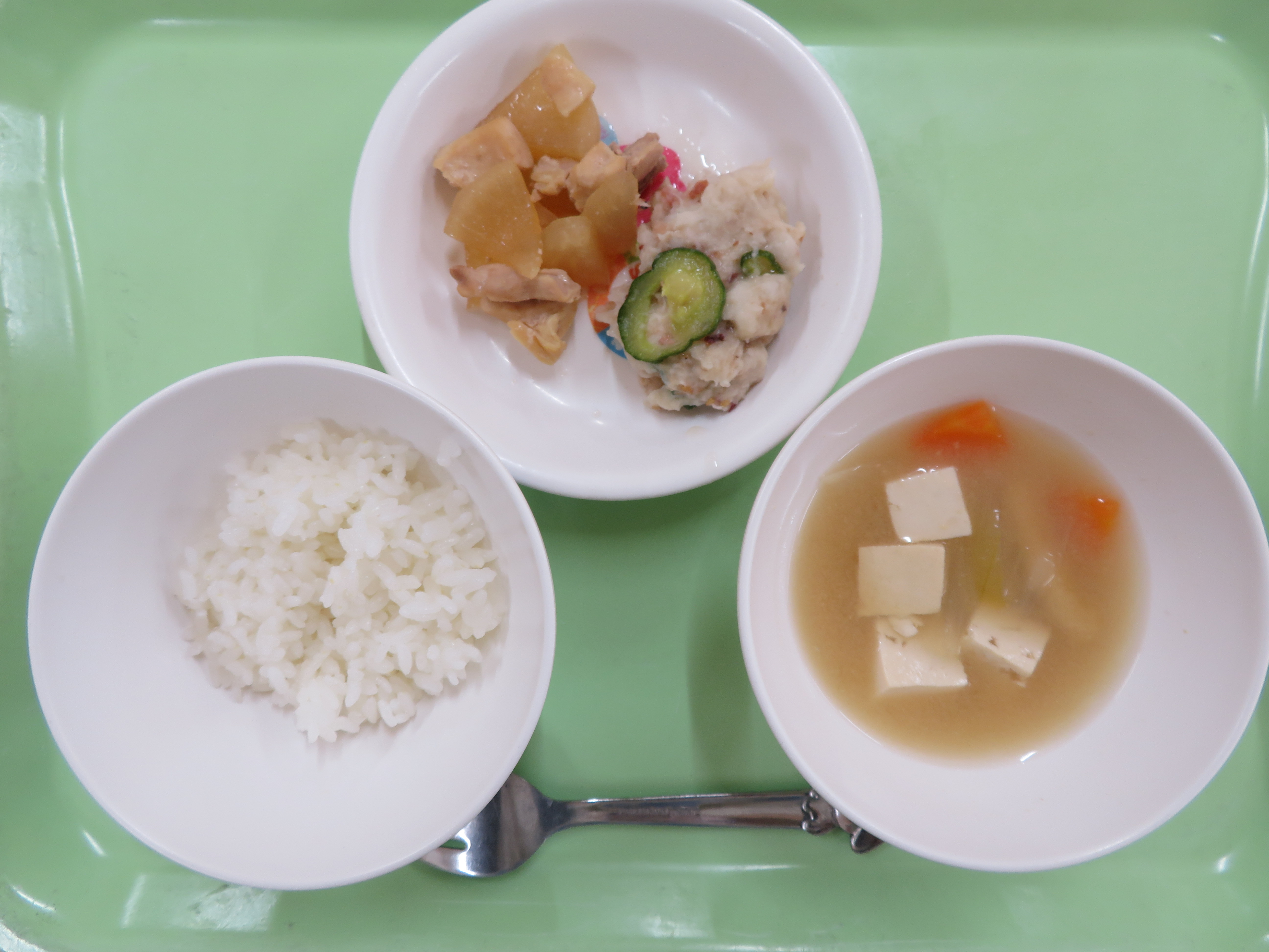 ☆今日のつむぎ保育園の給食☆