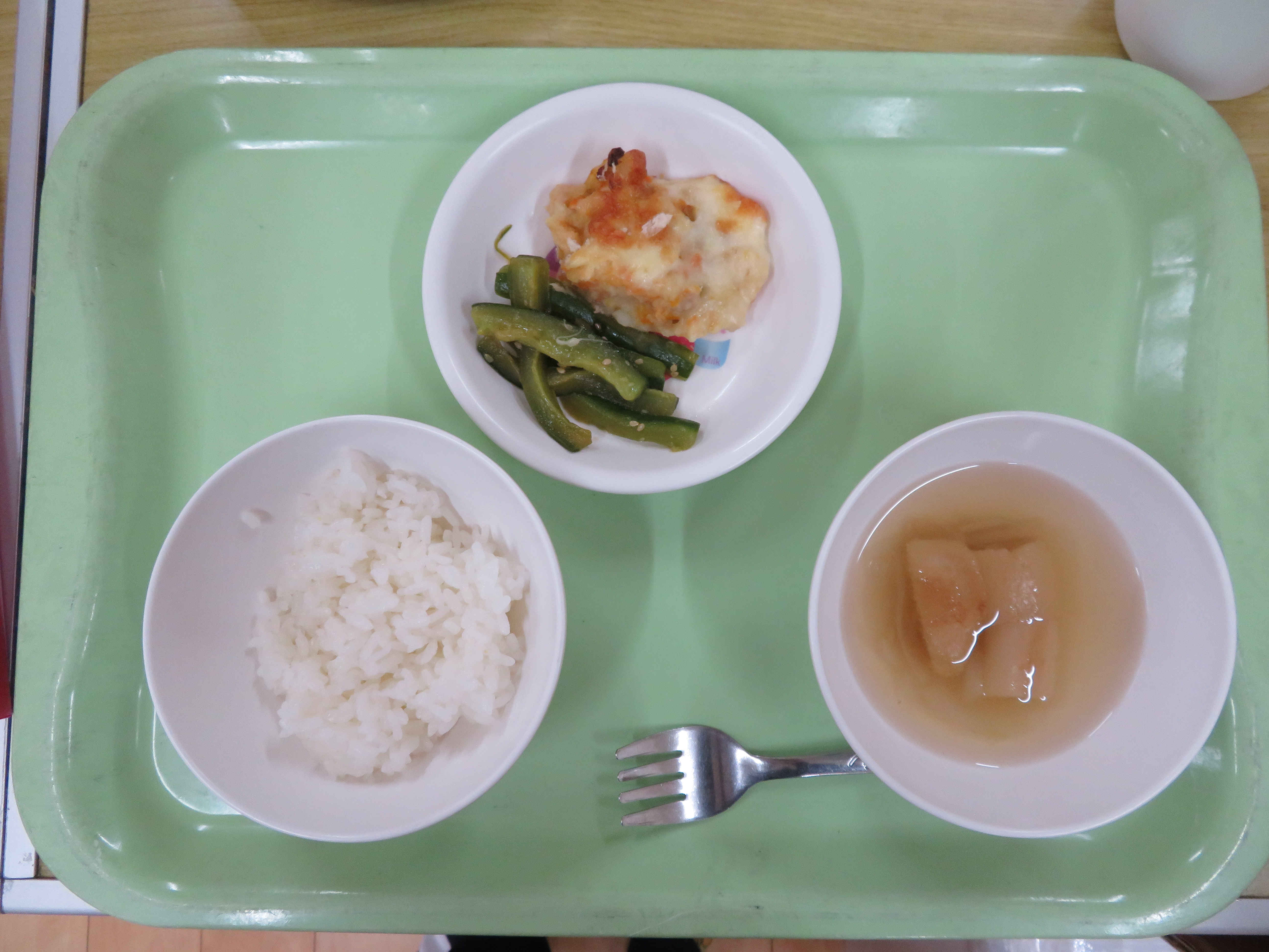 ☆今日のつむぎ保育園の給食☆