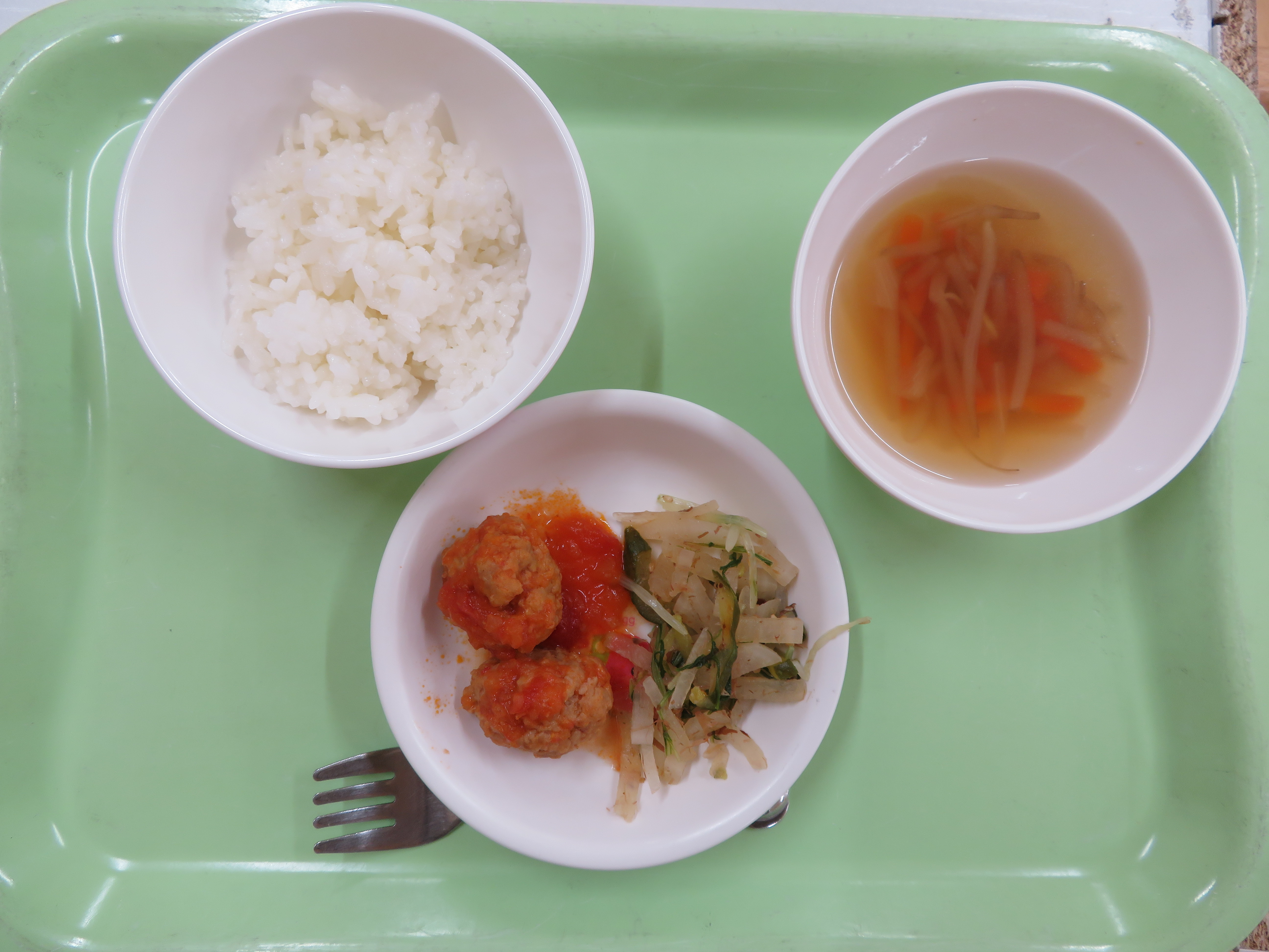 ☆今日のつむぎ保育園の給食☆