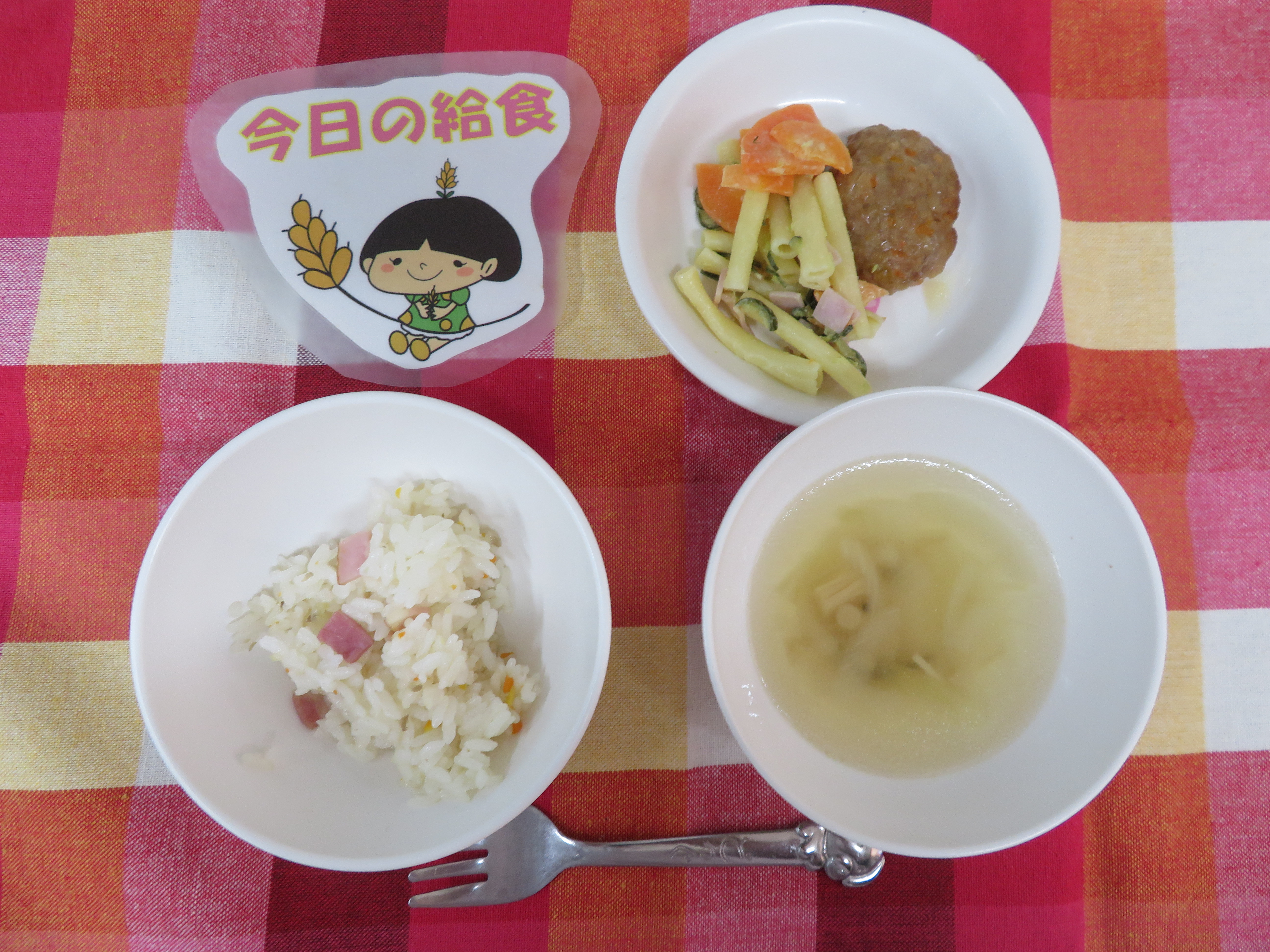 ☆今日のつむぎ保育園の給食☆