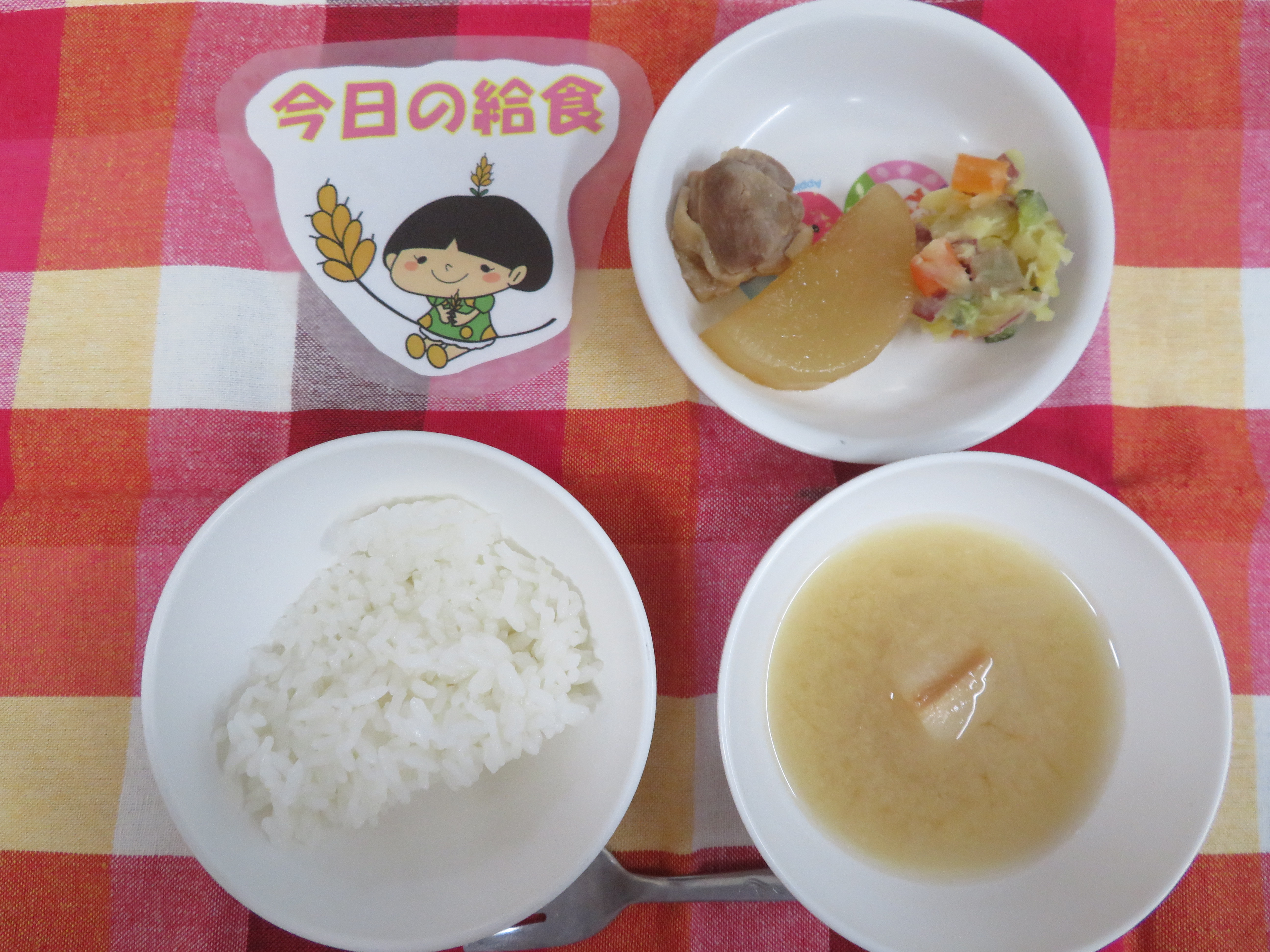 ☆今日のつむぎ保育園の給食☆