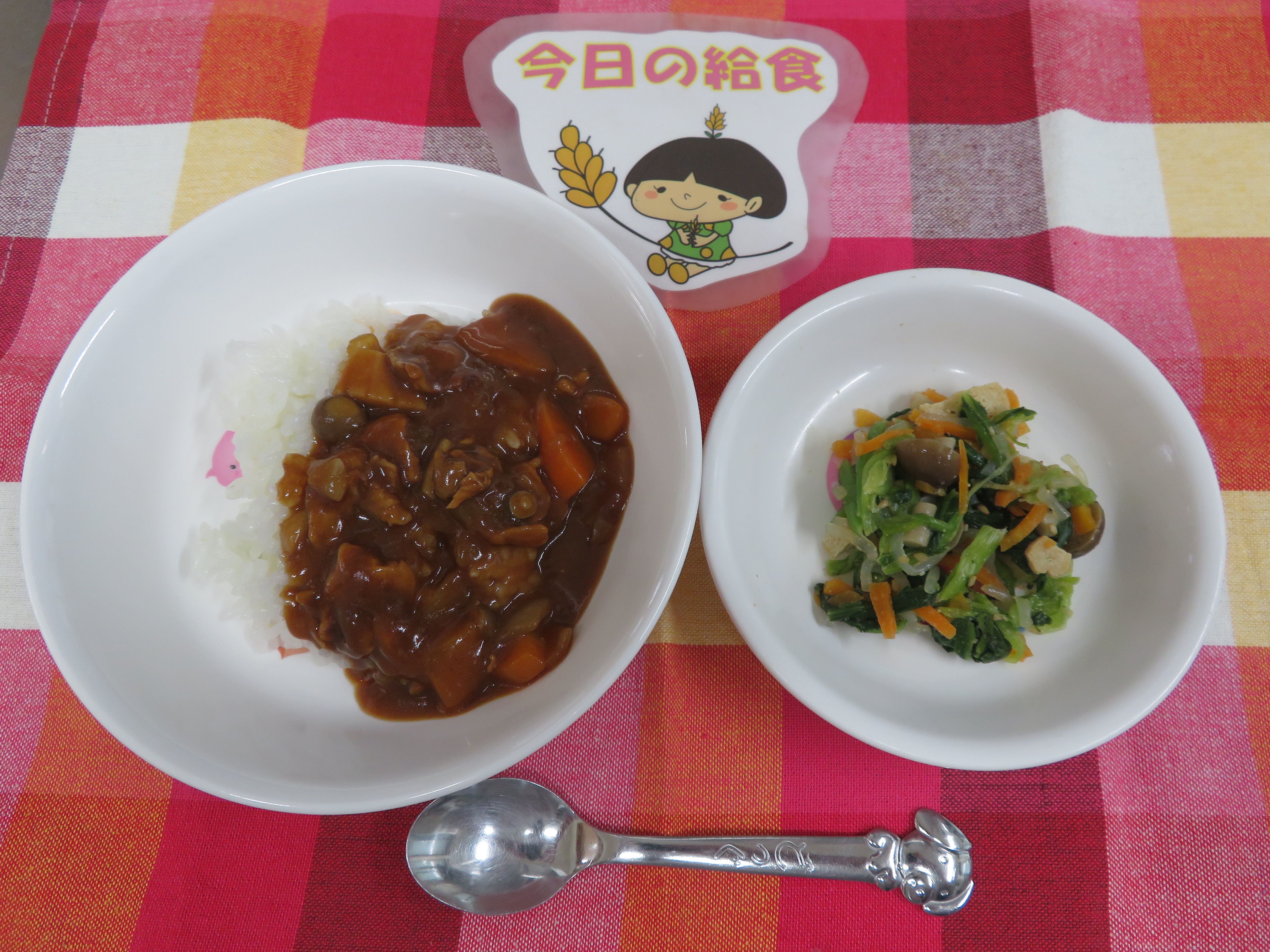 ☆今日のつむぎ保育園の給食☆