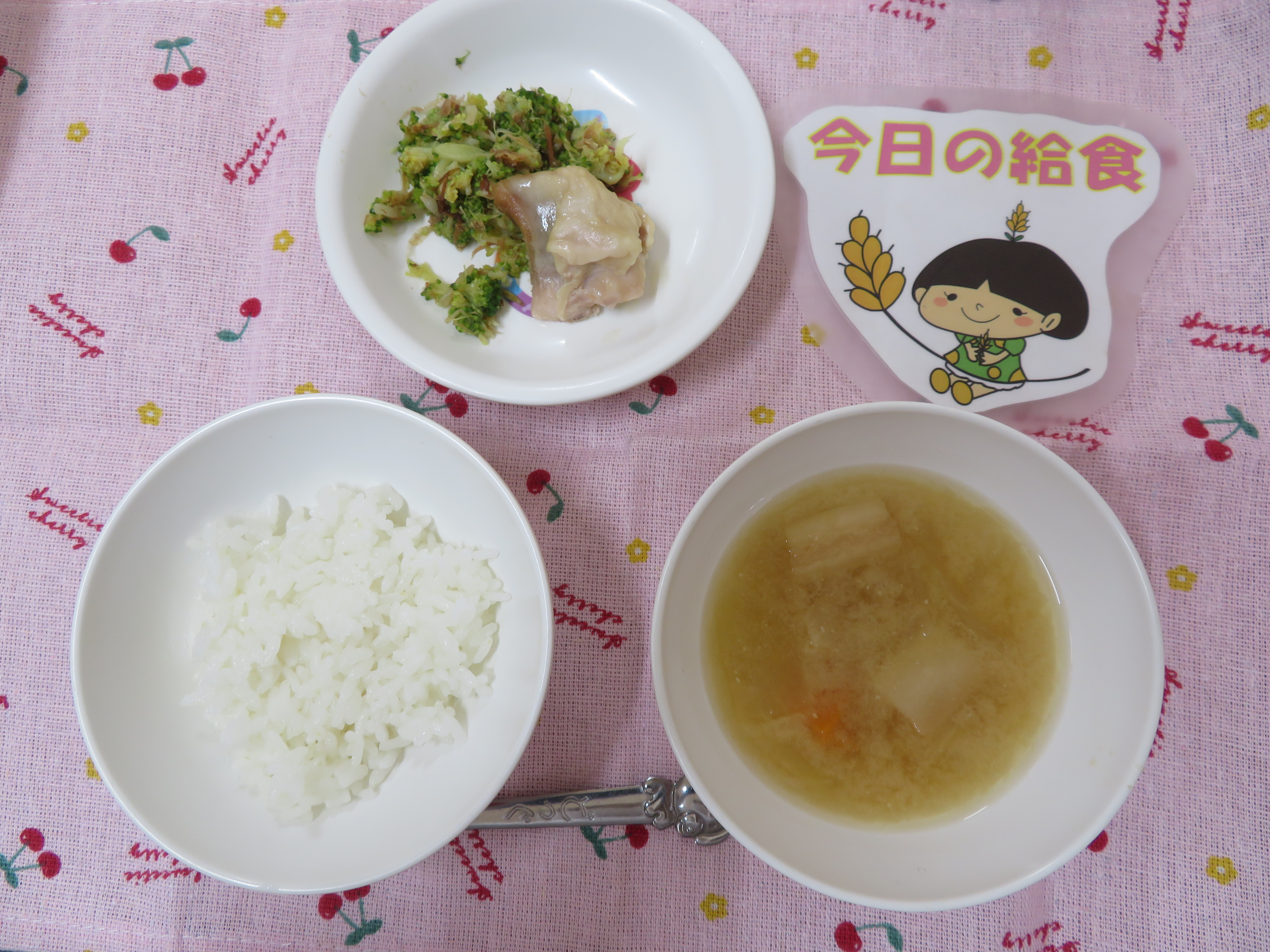 ☆今日のつむぎ保育園の給食☆