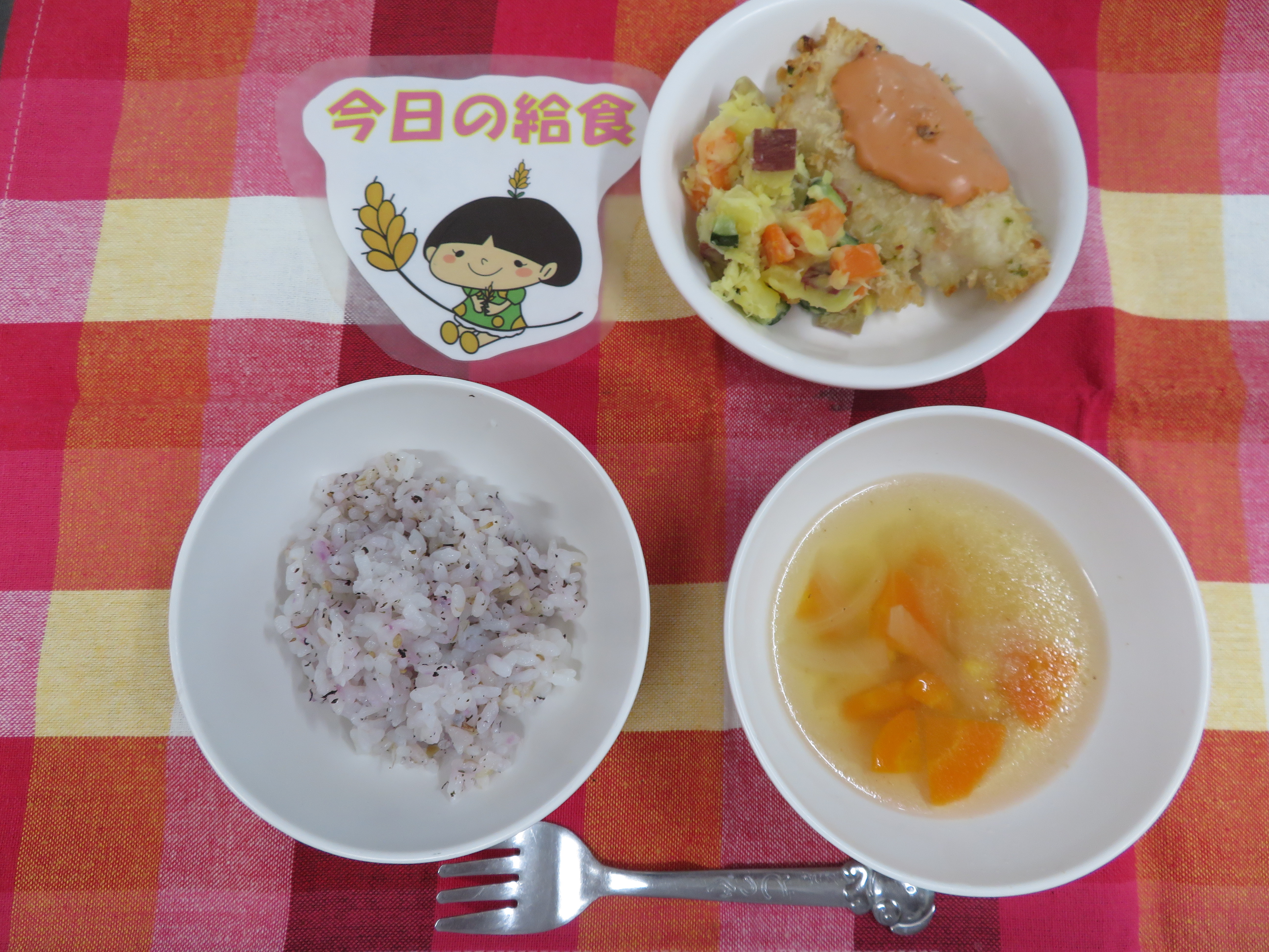 ☆今日のつむぎ保育園の給食☆