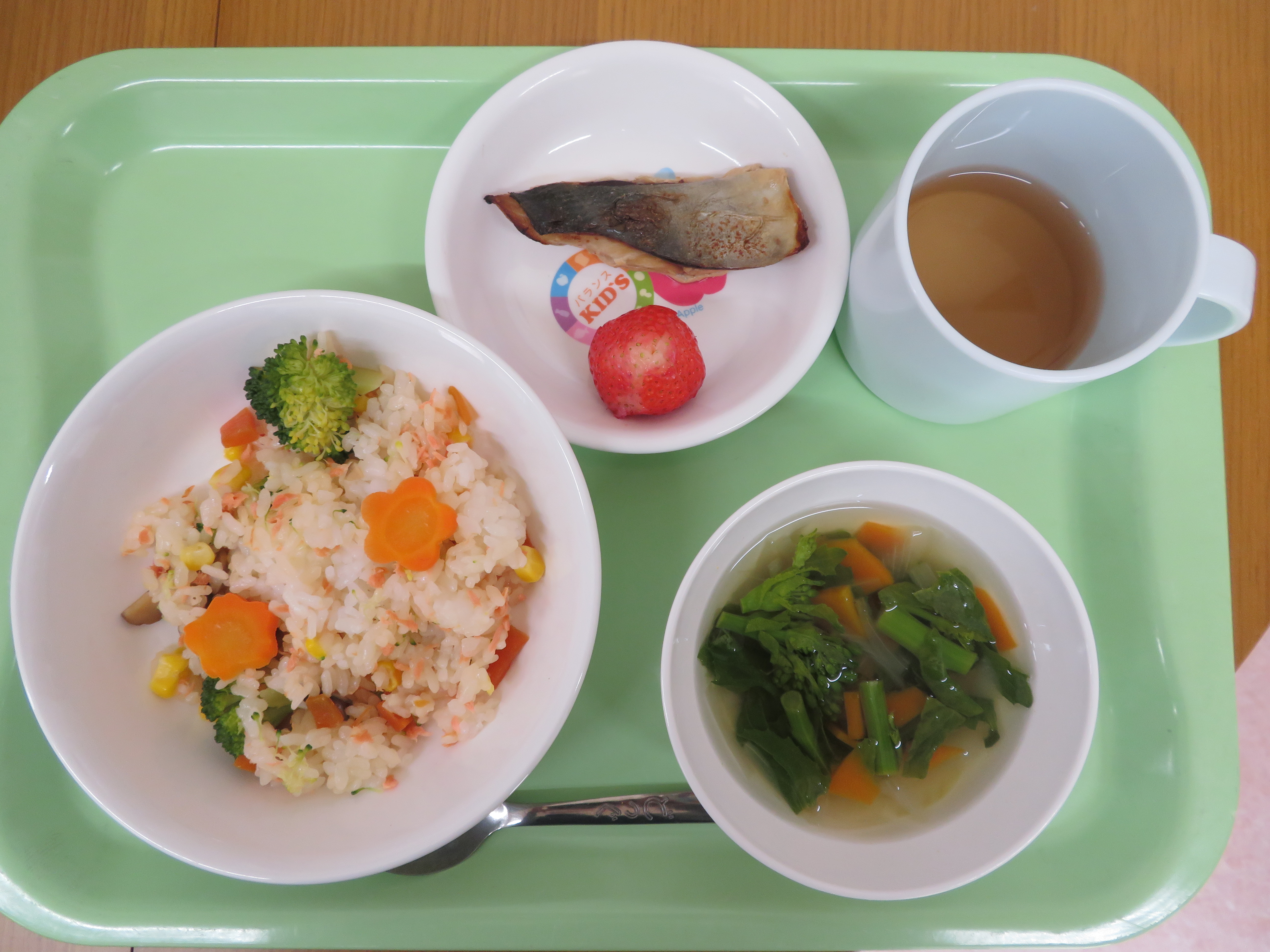 今日の給食