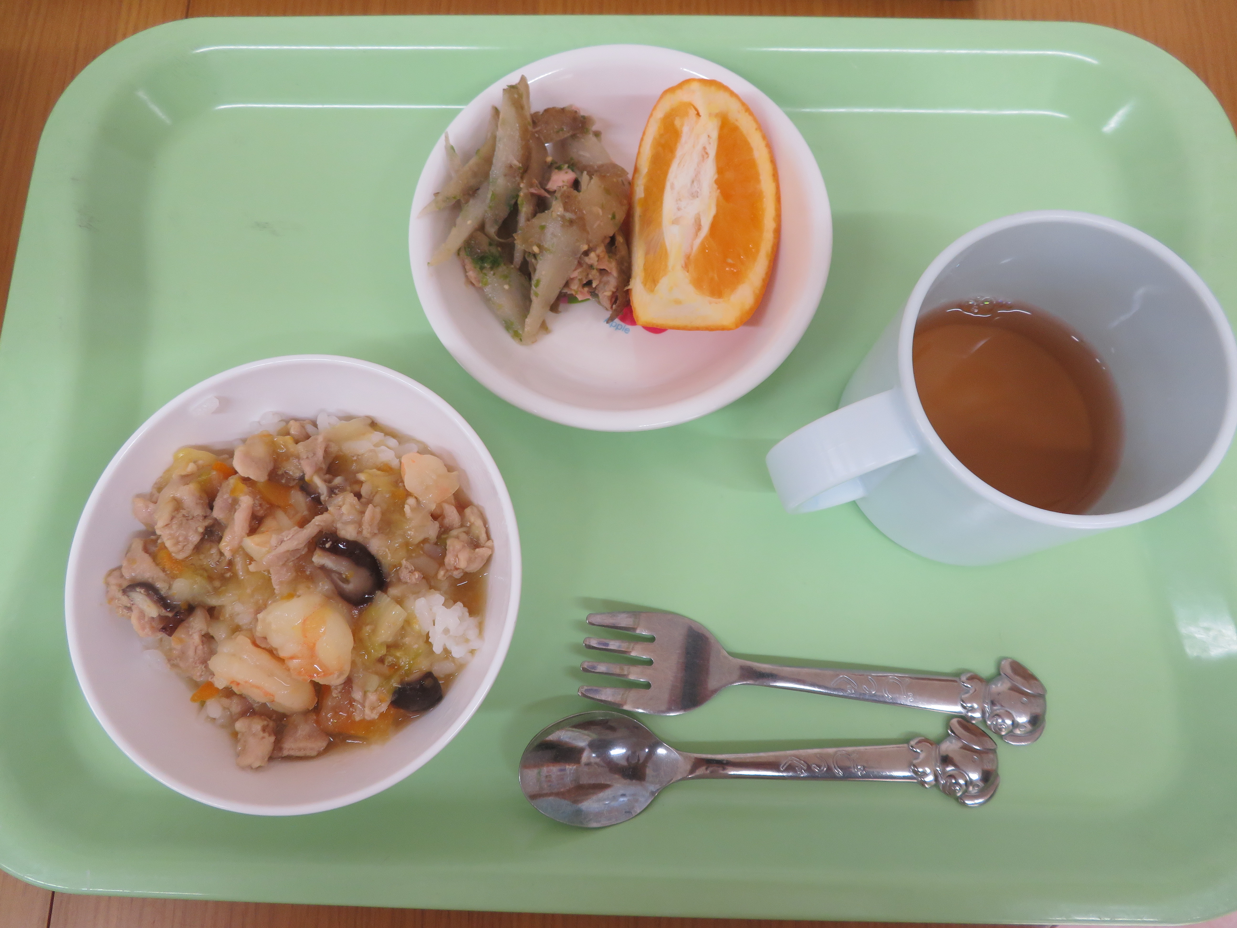 今日の給食